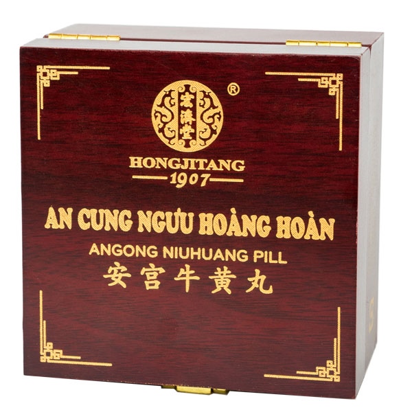 Thuốc An cung ngưu hoàng hoàn ( Hộp 1 viên ) - TQ/Nam Hà