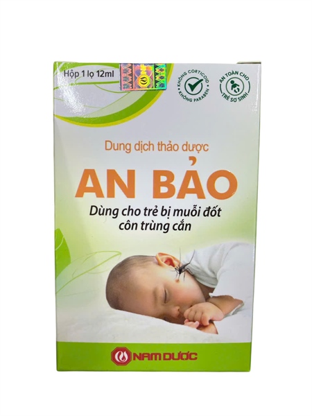 An bảo DD hết sưng do muỗi đốt 12ml (DD thảo mộc) - Nam Dược
