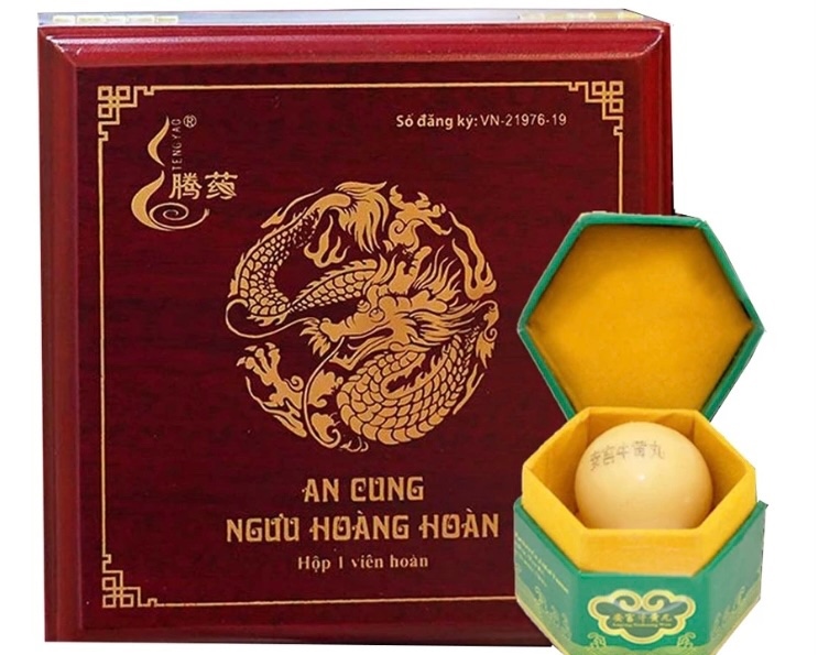 Thuốc An cung ngưu hoàng hoàn ( Hộp 1 viên ) - Vân Nam /TQ - PP Đông Á