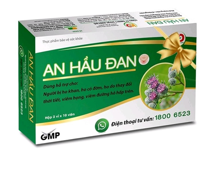 An hầu đan ( viêm amidan, viêm họng hạt cấp và mãn tính) (H*2vỉ*10viên) - Kinh Đô
