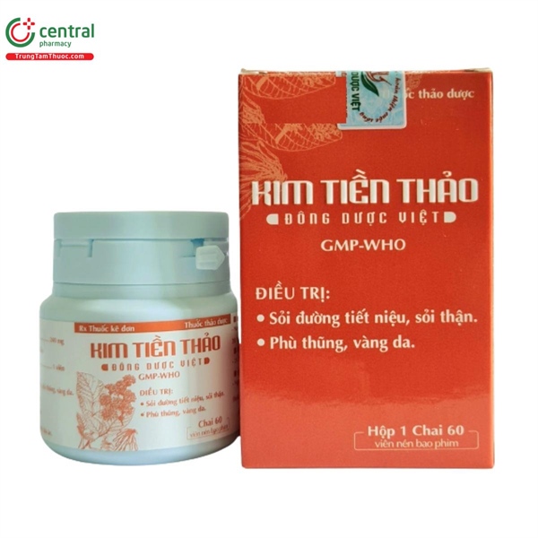 Kim tiền thảo (Lọ 60 viên) - Đông Dược Việt