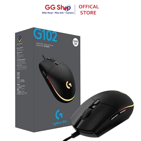 Chuột Logitech G102 Nhập Khẩu Giá Rẻ Bảo Hành 6T