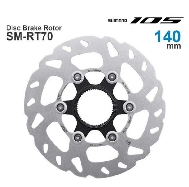 Đĩa Phanh Shimano 105 SXL SM RT70 Đĩa Thả - 140 - Màu Bạc (Chiếc)