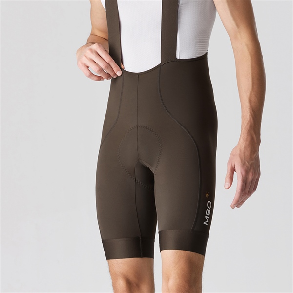 T100II - Quần Đạp Xe MBO Nam Bib Oak Barrel Brown