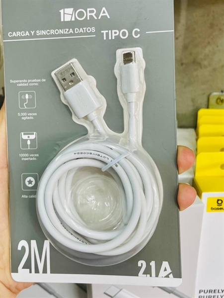 Dây sạc nhanh 1Hora CAB185 18w -USB - C 2M (PVC)