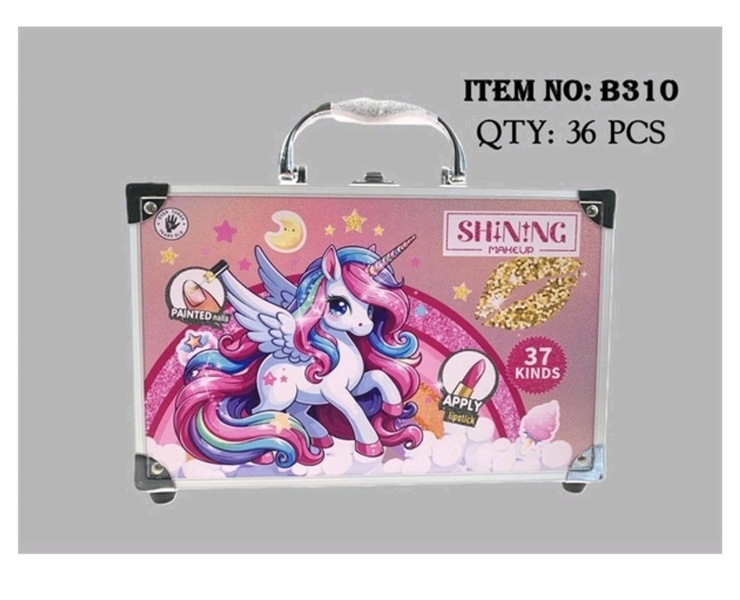 Hộp vali phấn trang điểm ngựa pony, B310