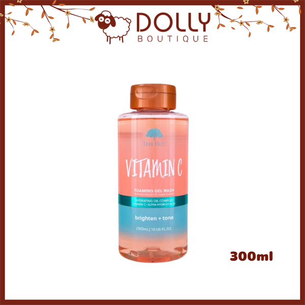 Sữa Tắm Dạng Gel Tree Hut Vitamin C Foaming Gel Wash - 300ml