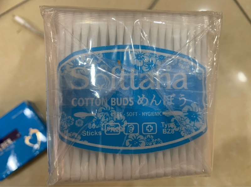 Tăm bông softana 80que/túi