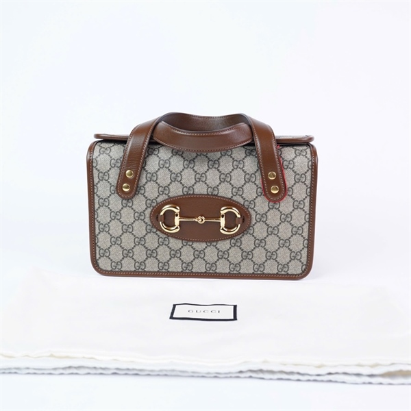 Túi GG handle xám (I032728368) sz28 (HT) +