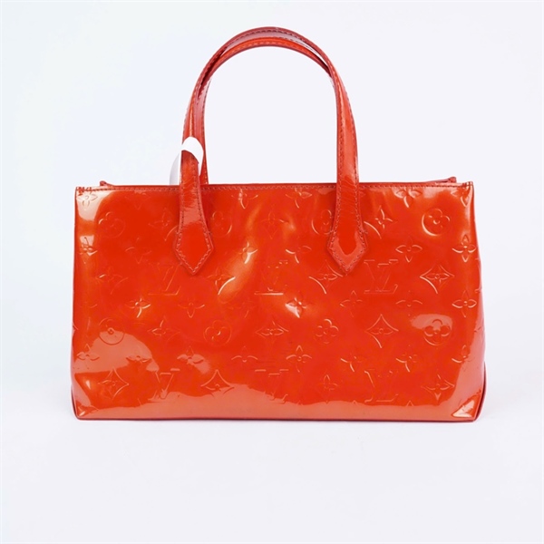 Túi LV Tote hoa cam bóng sz30 (A-T) KG+