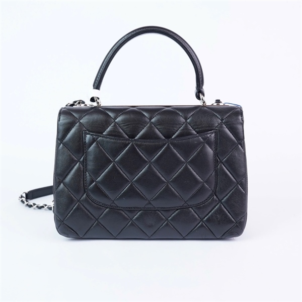 Túi Chanel Trendy CC đen (24767356) sz25 (A-T) KG+