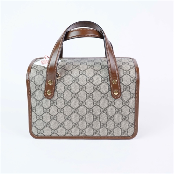 Túi GG Handle xám (A038638560) sz23 (HT) +