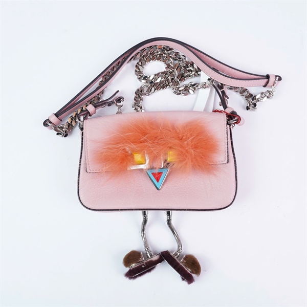 Túi Fendi đeo chéo hồng 2 strap (8M0354-SHT-178-9851) sz15 (A-T) KG+