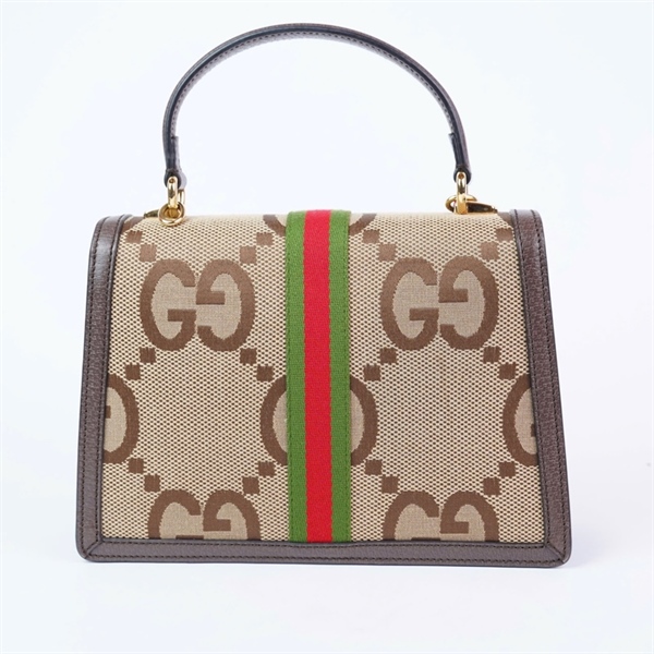 Túi GG Ophidia Handle nâu (B03764617) (HT) +