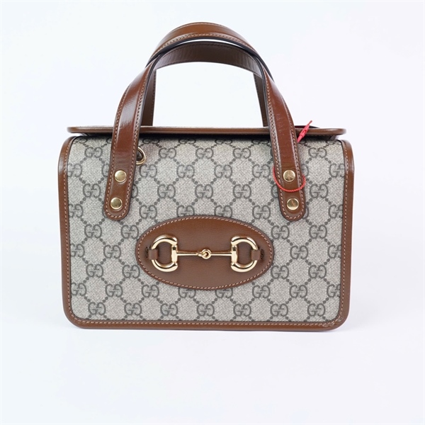 Túi GG Handle xám (A038638560) sz23 (HT) +