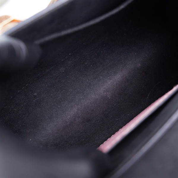 Túi LV Twist hồng phối đen (FL1177) sz18 (A-T) KG+