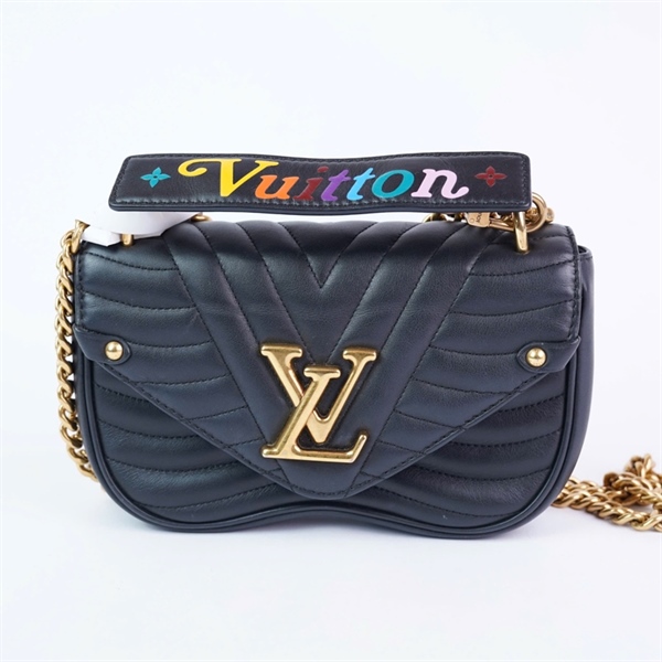 Túi LV Wave đen (NZ4168) sz19 (A-T) KG+