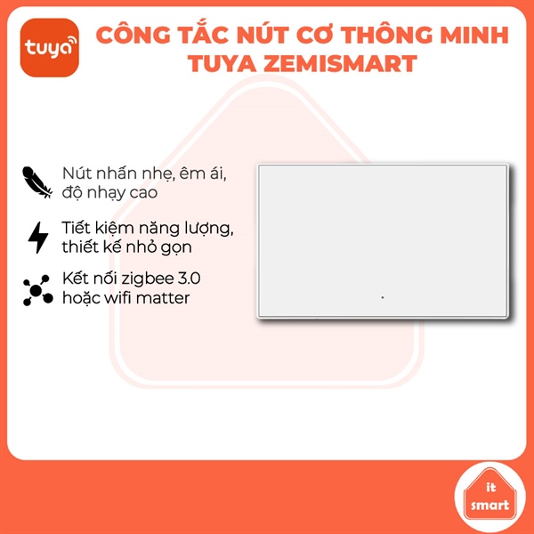 Công tắc thông minh Tuya Zemismart Zemi
