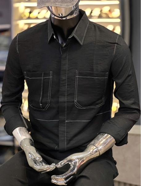 SM TD - COMA Đũi Lụa CC 2 túi- ĐEN