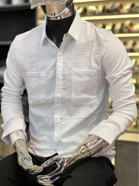 SM TD - COMA Đũi Lụa CC 2 túi- Trắng