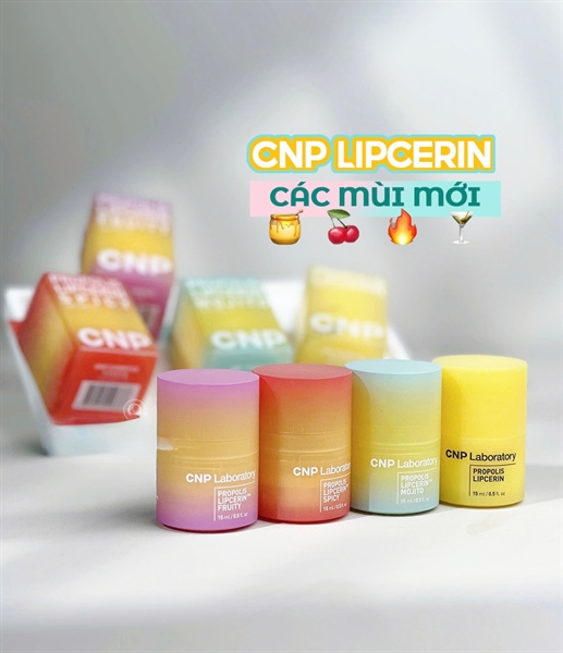 Dưỡng Môi CNP Propolis Lipcerin 15mL