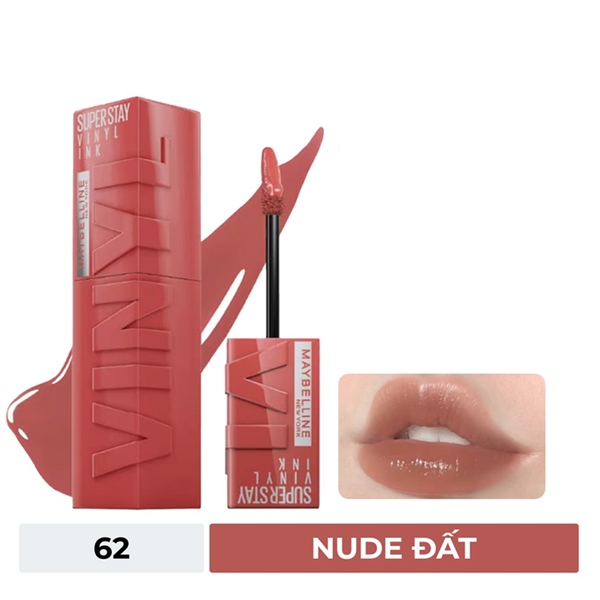 [HÀNG CÔNG TY] MAYBELLINE New York Superstay Vinyl Ink Son Bóng