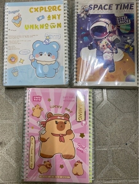 Set 5 quyển sổ lò xo A5 2121, t=60s