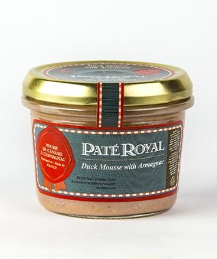 Pate Royal - Duck Mousse with Armagnac 180g ( Patê gan vịt vị Ar )