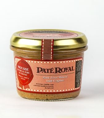 Pate Royal - Pork Liver Mousse with Cognac 180g