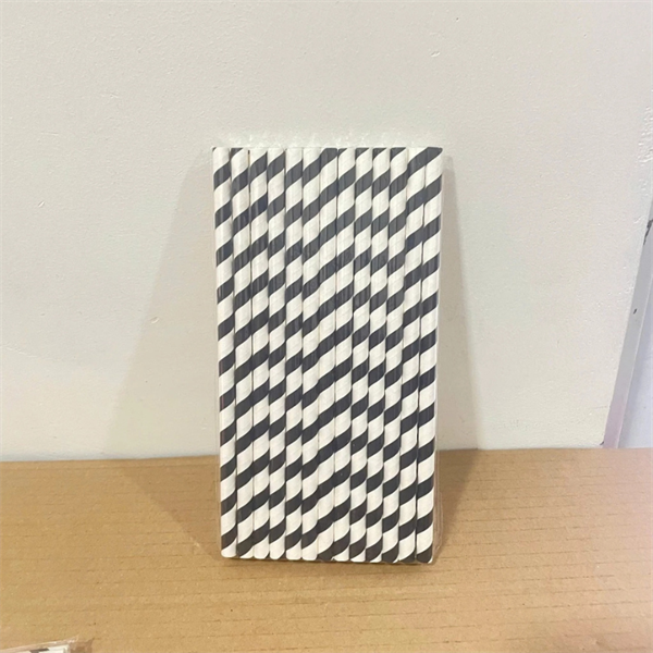 Ống hút giấy in màu 8mm