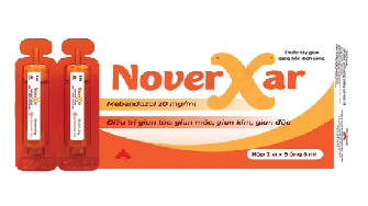 Noverxar (Điều trị giun tóc, giun móc, giun kim, giun đũa) (Hộp 2 vỉ x 5 ống 5ml) - CPC1 HN