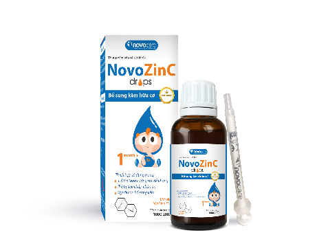 NovoZinC - Bổ sung kẽm hữu cơ (Dịch uống H*1lọ*15ml) - CPC1
