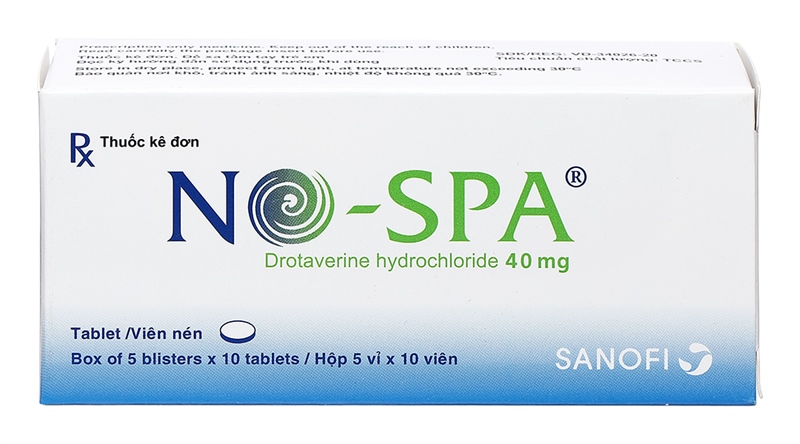 Nospa 40mg (Kiện 70H*5vỉ*10viên) - LD