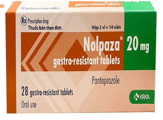 Nolpaza 20mg (Pantoprazole) (Hộp 2 vỉ x 14 viên) - Slovenia