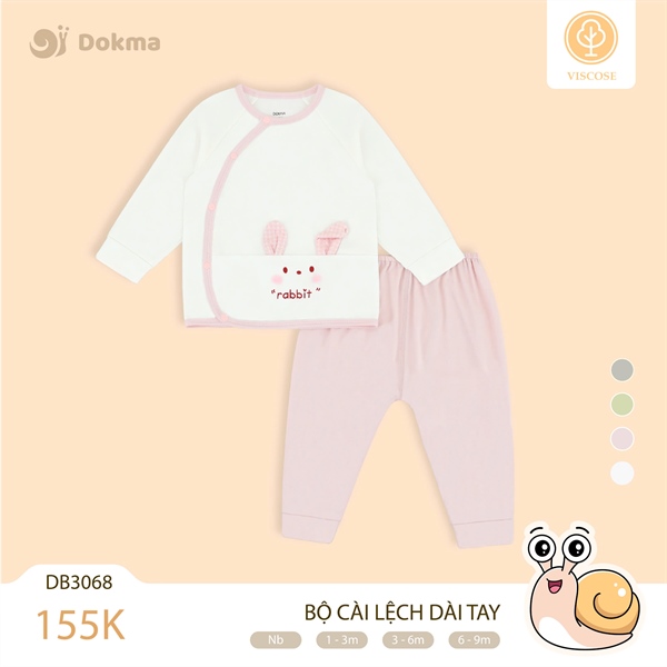 DB3068 - NB/6M Bộ cài lệch dài tay HT