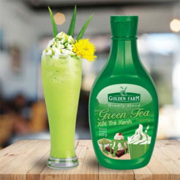 GOLDEN FARM XỐT TOPPING MATCHA 630G