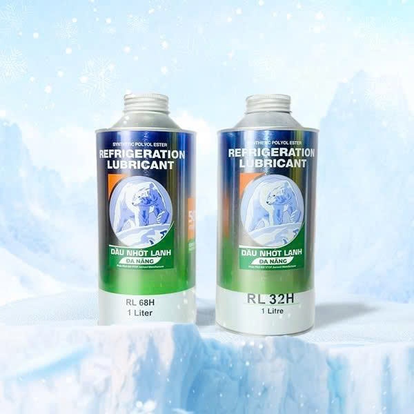 Dầu chống gỉ và chống mài mòn dùng cho hệ thống lạnh, dạng lỏng, dung tích: 1 Lít/chai