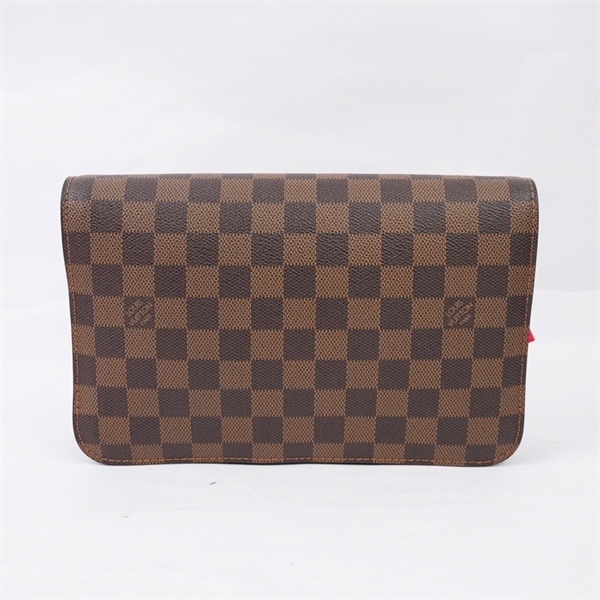 Túi LV Clutch ô vuông nâu (FL0037) sz24 (LT) KG+