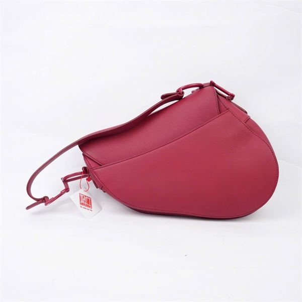 Túi Dior Saddle đỏ (09-MA-1109) sz18 (miệng túi sz23) (BQ) KG+