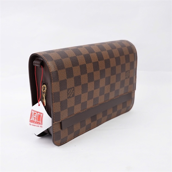 Túi LV Clutch ô vuông nâu (FL0037) sz24 (LT) KG+