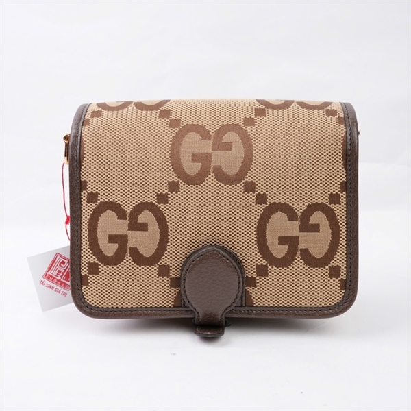 Túi GG đeo chéo nâu (699438-525040) sz16 (BQ) KG+