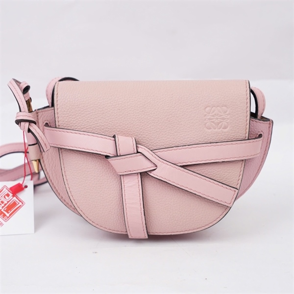 Túi Loewe đeo chéo hồng sz14 (BQ) KG+