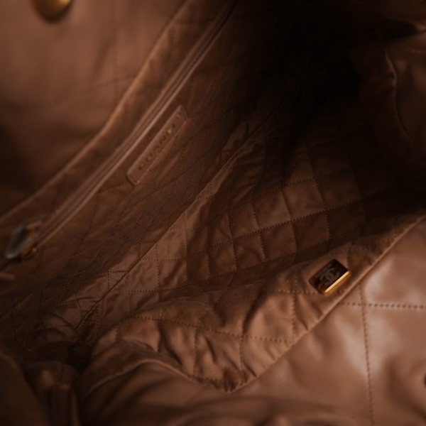 Túi Chanel Hobo nude kèm ví (H45G7AT4) sz38 KG+