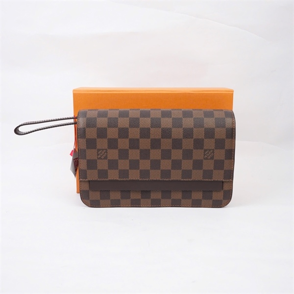 Túi LV Clutch ô vuông nâu (FL0037) sz24 (LT) KG+