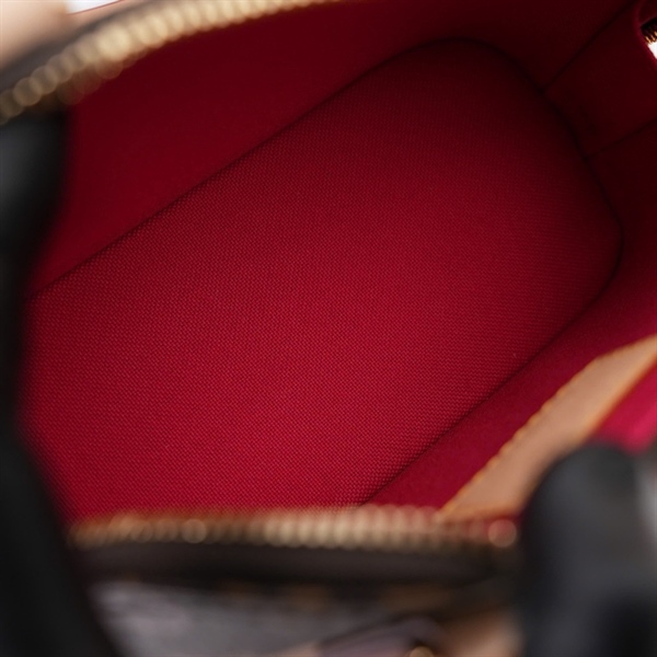 Túi LV Alma hoa nâu họa tiết cherry sz17 (BQ) KG+