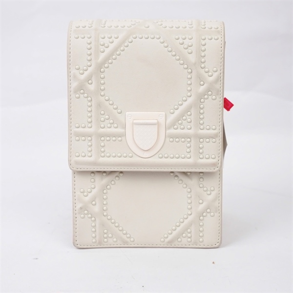 Túi Dior đeo chéo trắng (08-BO-0129) sz10 (BQ) KG+