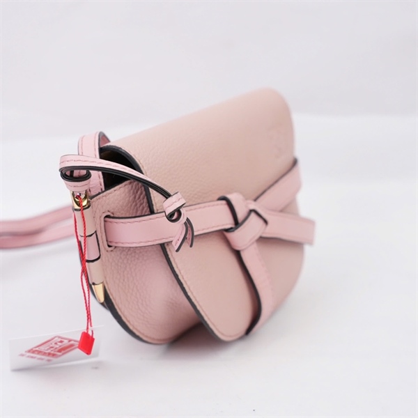 Túi Loewe đeo chéo hồng sz14 (BQ) KG+