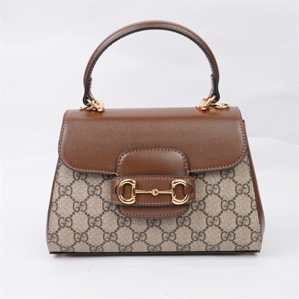 Túi GG Handle xám (708848-493075) sz22 (BQ) KG+