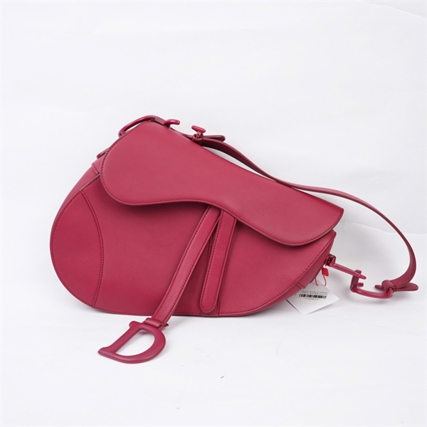 Túi Dior Saddle đỏ (09-MA-1109) sz18 (miệng túi sz23) (BQ) KG+