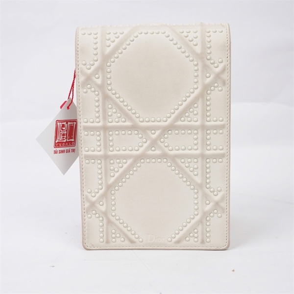 Túi Dior đeo chéo trắng (08-BO-0129) sz10 (BQ) KG+